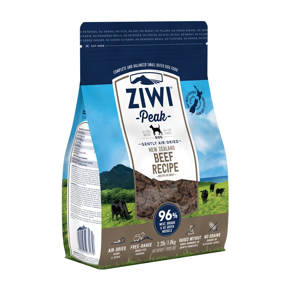 ZIWI® Peak Air-Dried Recipe For Dogs - Beef．454g/1kg/2.5kg/4kg