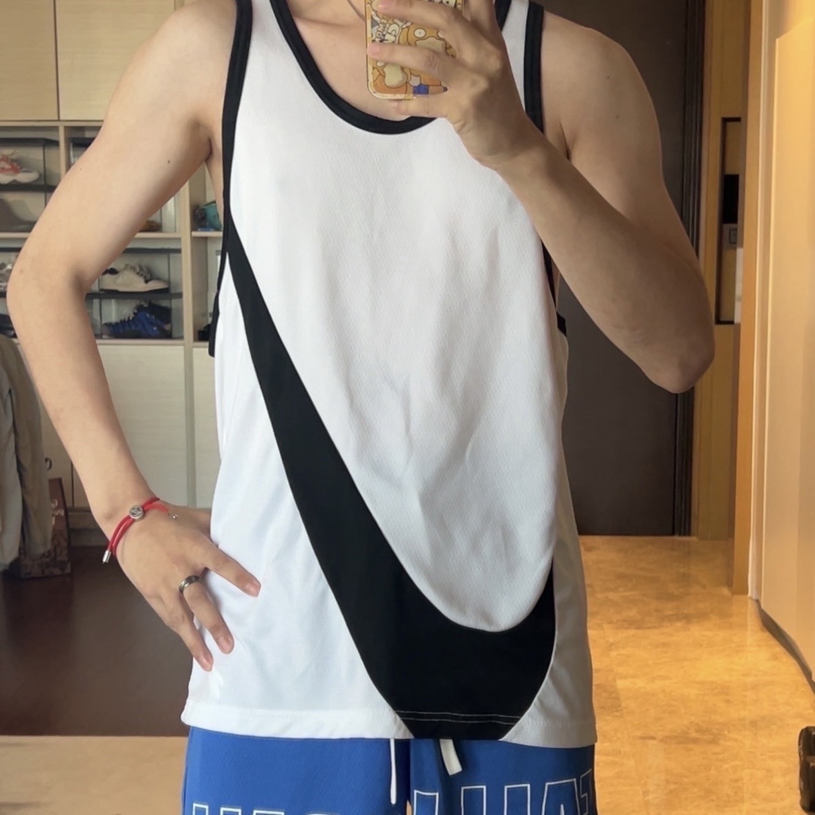 【現貨】Nike Crossover Jersey DRI FIT背心 籃球 透氣 大勾 白黑 黑白