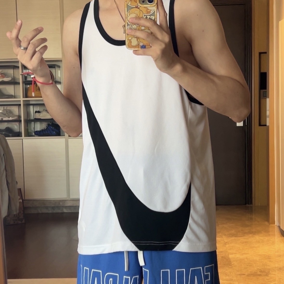 【現貨】Nike Crossover Jersey DRI FIT背心 籃球 透氣 大勾 白黑 黑白