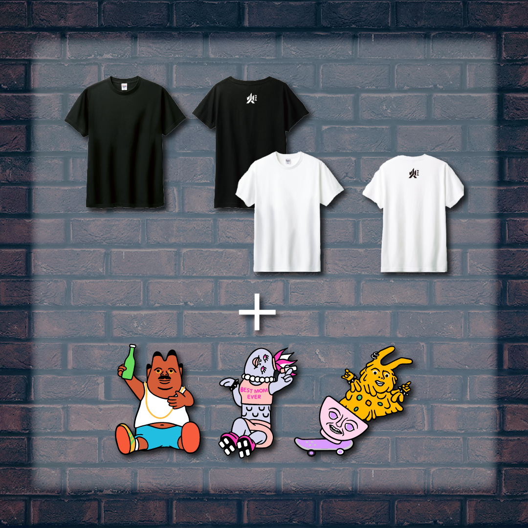 【滅火器 Fire EX.】《來燙偶》刺繡布章Tee