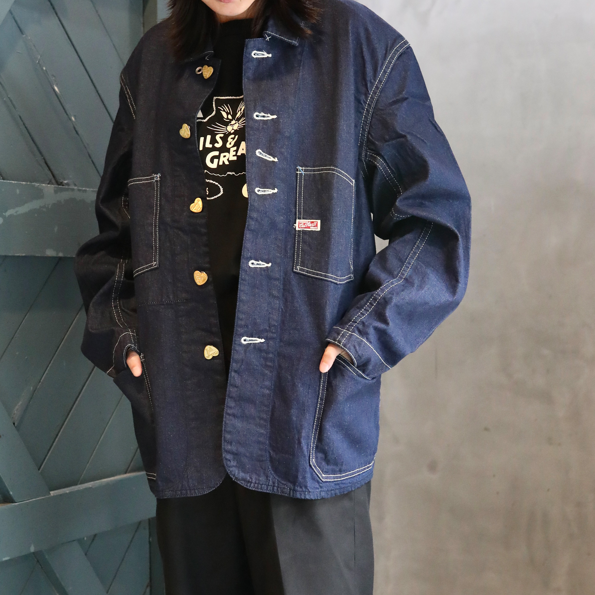 TCB Jeans - Cathartt Chore Coat / 10 oz Denim (Indigo)