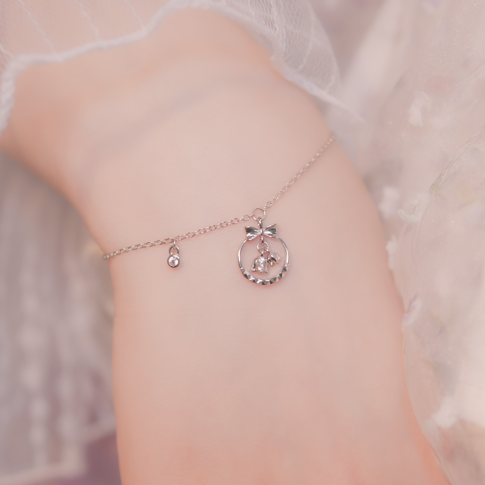 | 925銀・白金 · 玫瑰金| 日常小燦爛手鏈（銀/玫瑰金）| BR0839 |