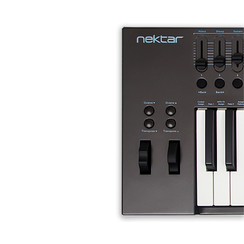 Nektar Nektar / Impact LX61+ 61鍵 MIDI鍵盤 第 2 張圖片｜三峽鍵盤 / 鋼琴