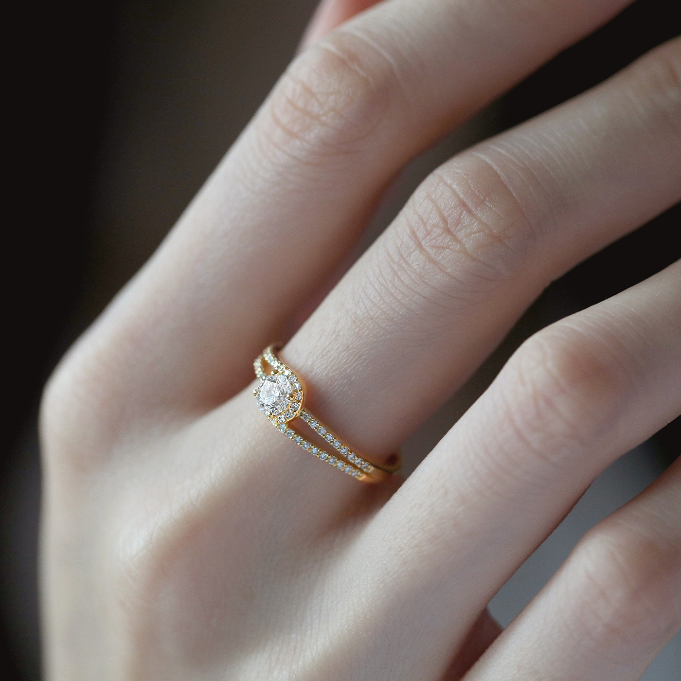 銀河鐵道之旅 — GIA30分鑽石戒指