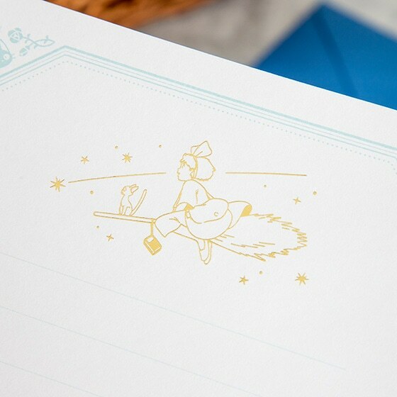 燙金信封信紙組 魔女宅急便