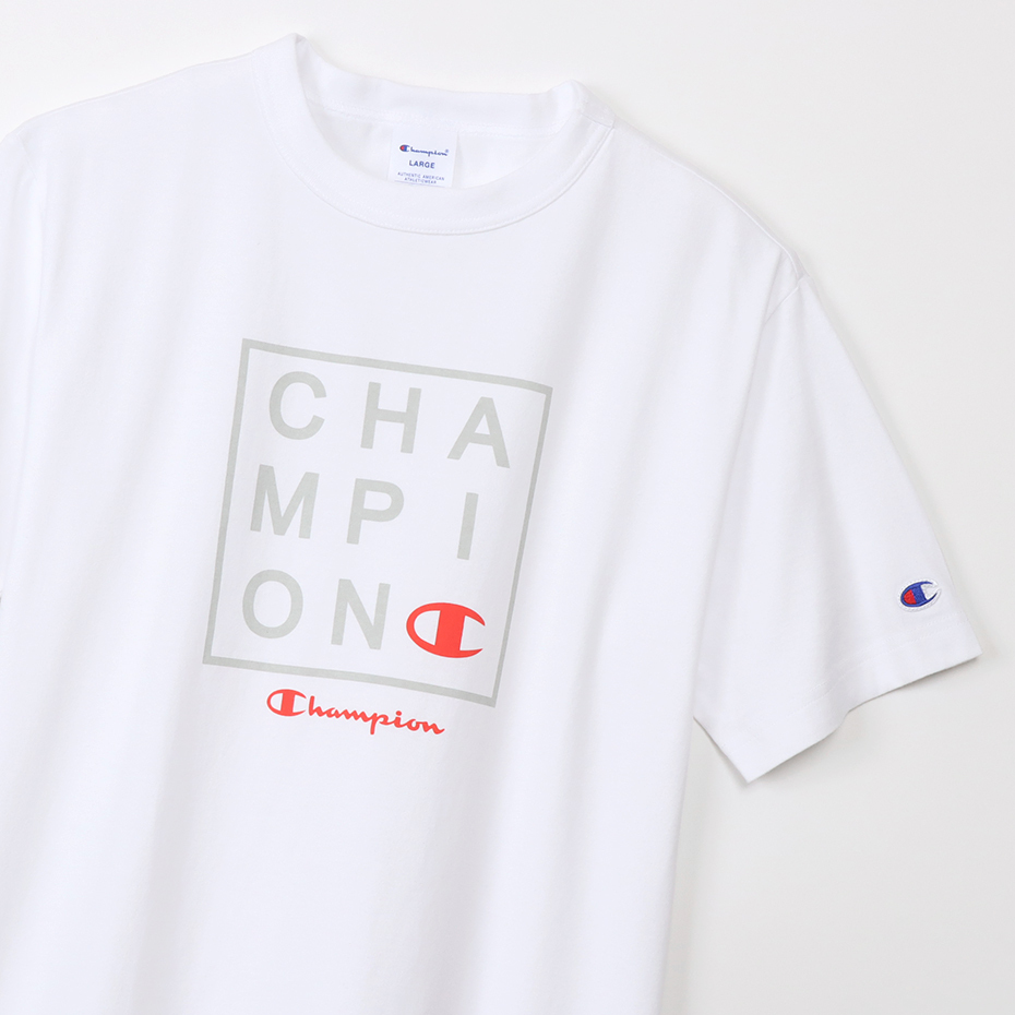 男款-BASIC百搭休閒印花字體短袖TEE-白色（ C3-X342-010）