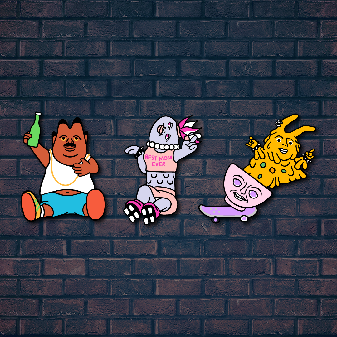 【滅火器 Fire EX.】《We Are Family》 刺繡布章組