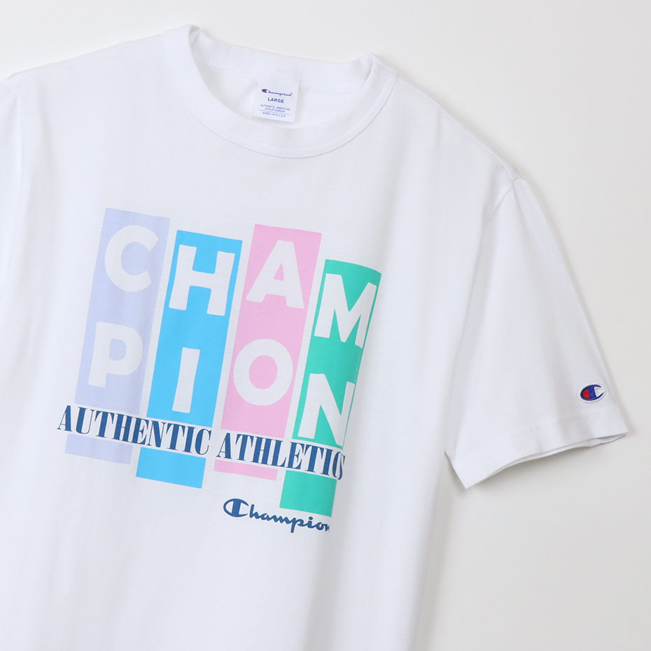 男款-BASIC百搭美式校園印花短袖TEE-白色（C3-X346-010）