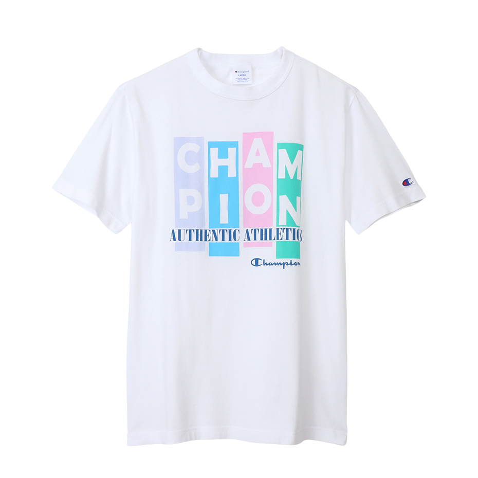 男款-BASIC百搭美式校園印花短袖TEE-白色（C3-X346-010）