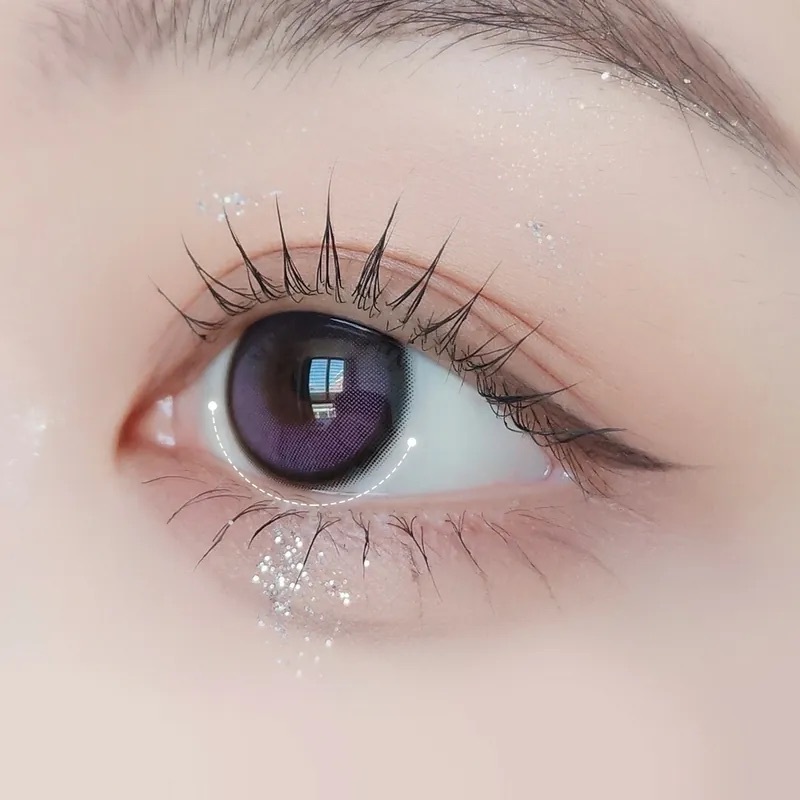 ANN365 Anreen Pink Violet 晚霞紫 月拋隱形眼鏡｜每盒2片