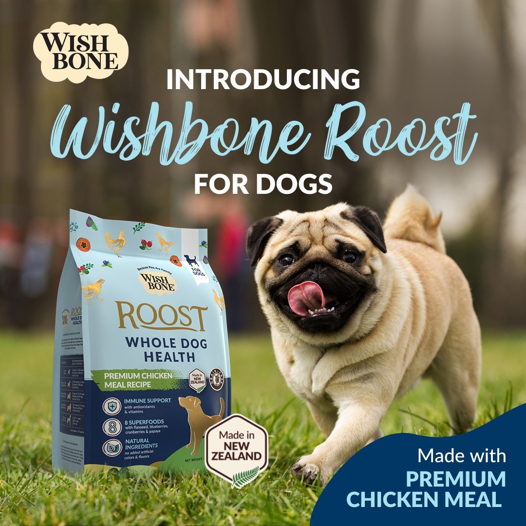 Wishbone ROOST dog food 20lb