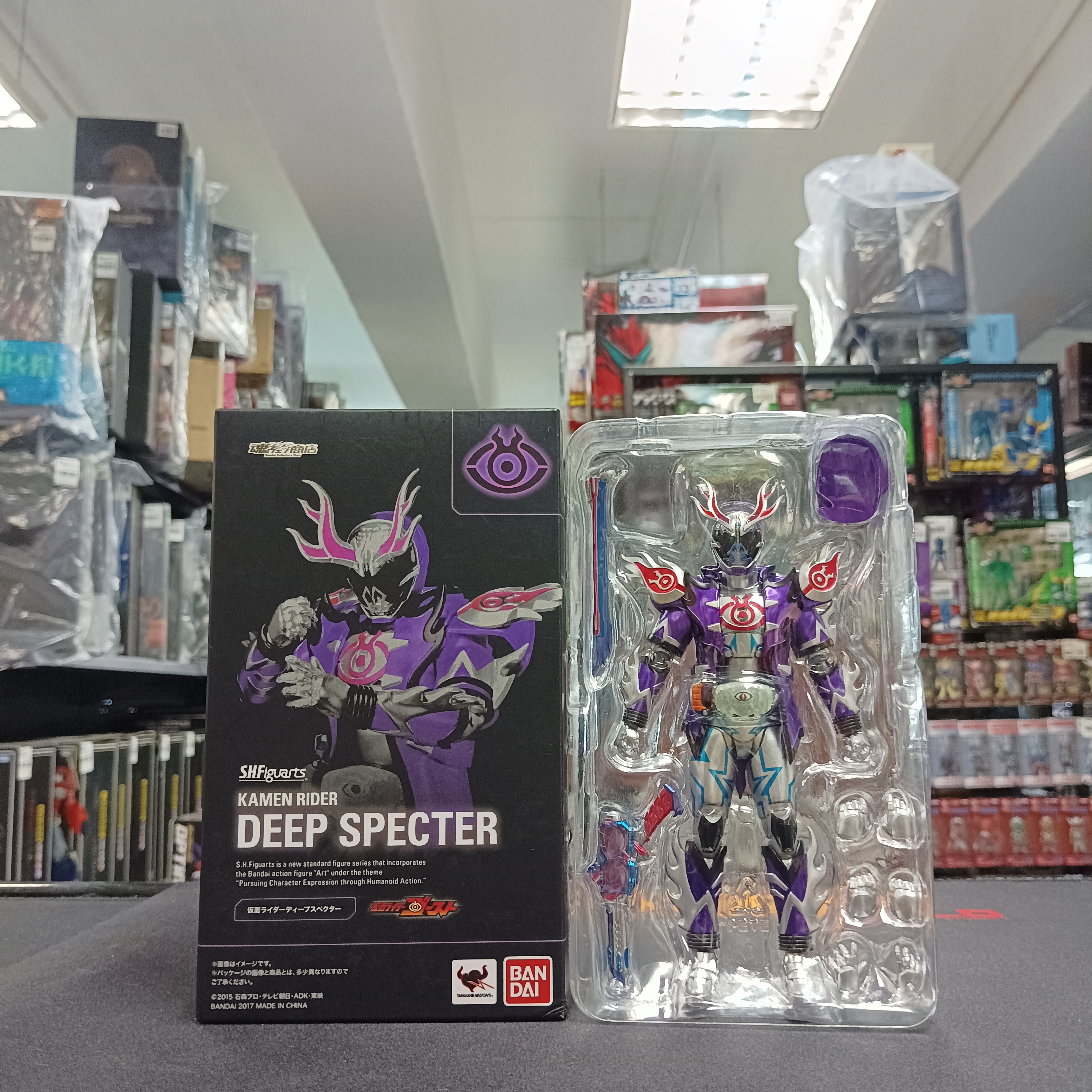 幪面超人-SHF  Ghost Deep Spector