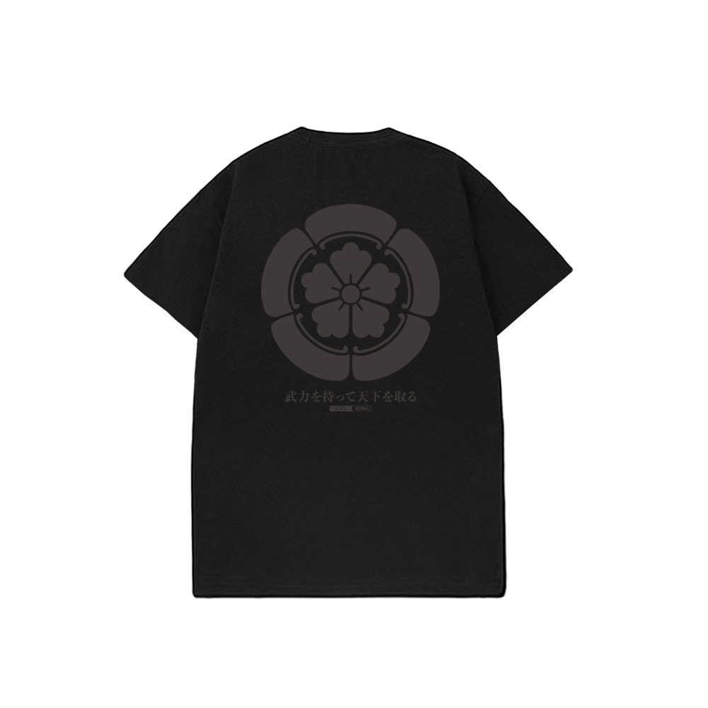 XCTRL織田家纹短T-黑