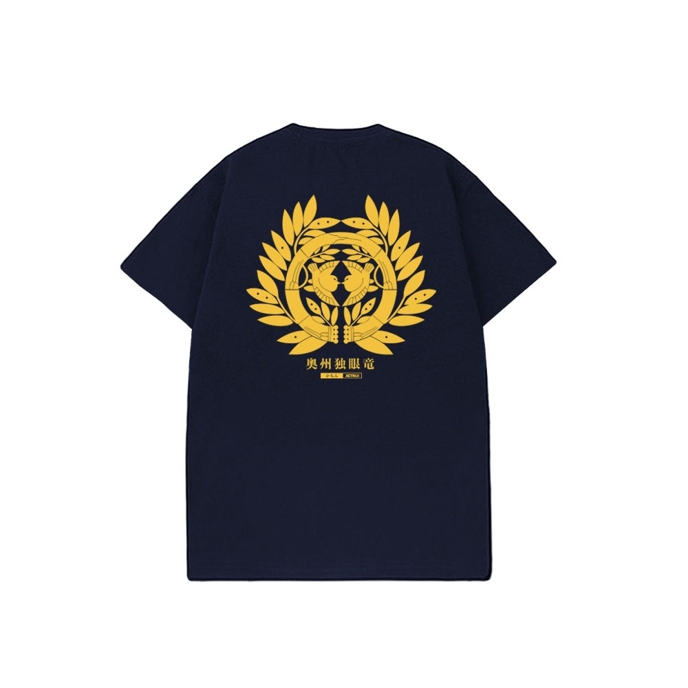 XCTRL伊達家紋短T-丈青