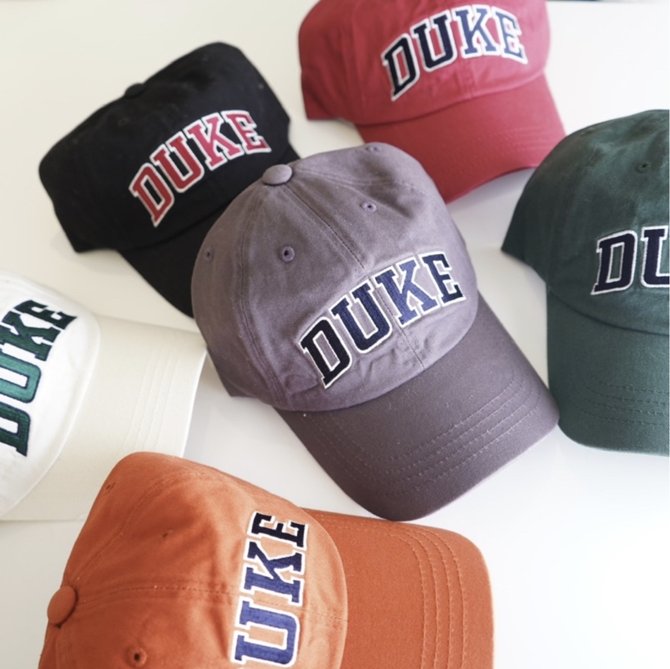 JIN UNIVERSAL (SALE) 韓國 DUKE美式刺繡老帽 帽子 刺繡 街頭