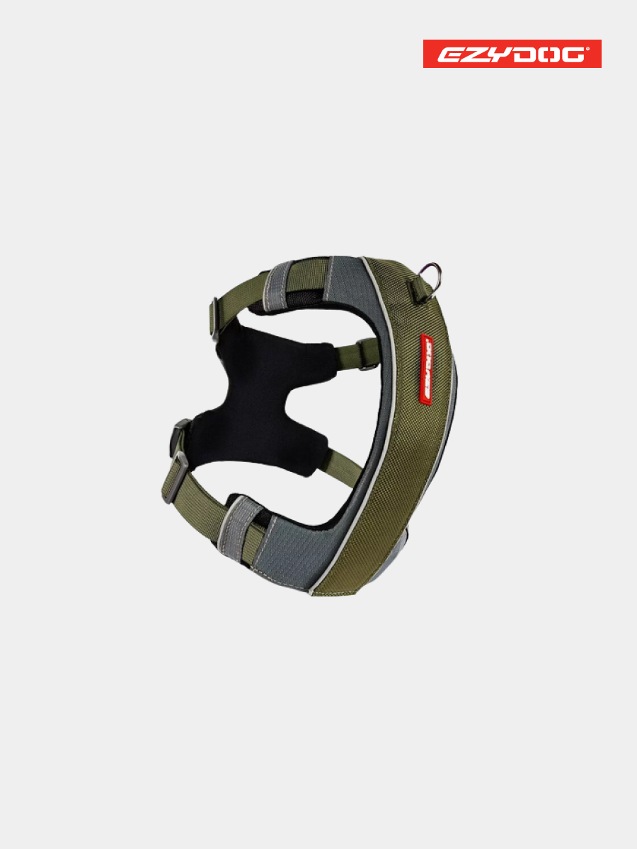 【澳洲EZYDOG】X減壓胸背帶｜卡其綠