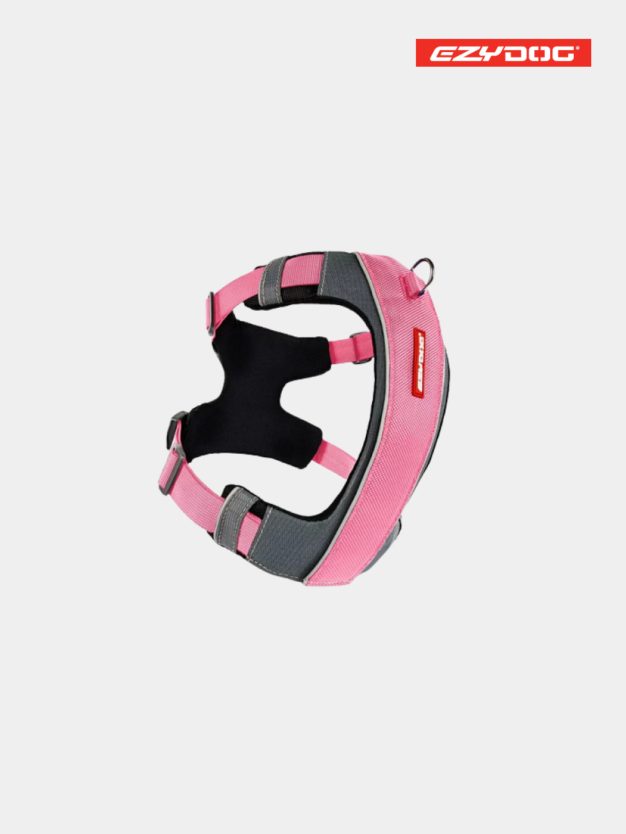 【澳洲EZYDOG】X減壓胸背帶｜粉紅