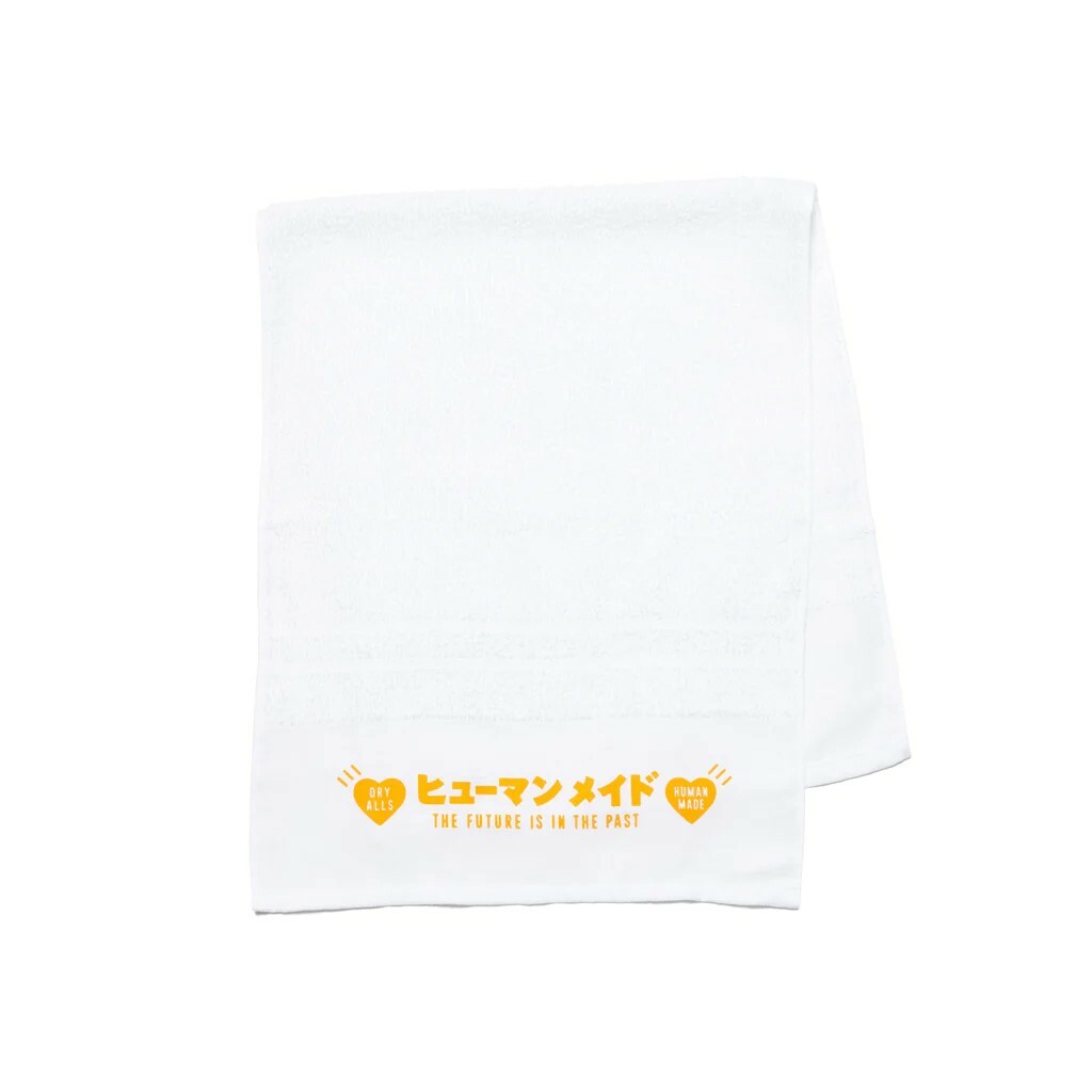 HUMAN MADE TOWEL 2023限定款 黃愛心 毛巾