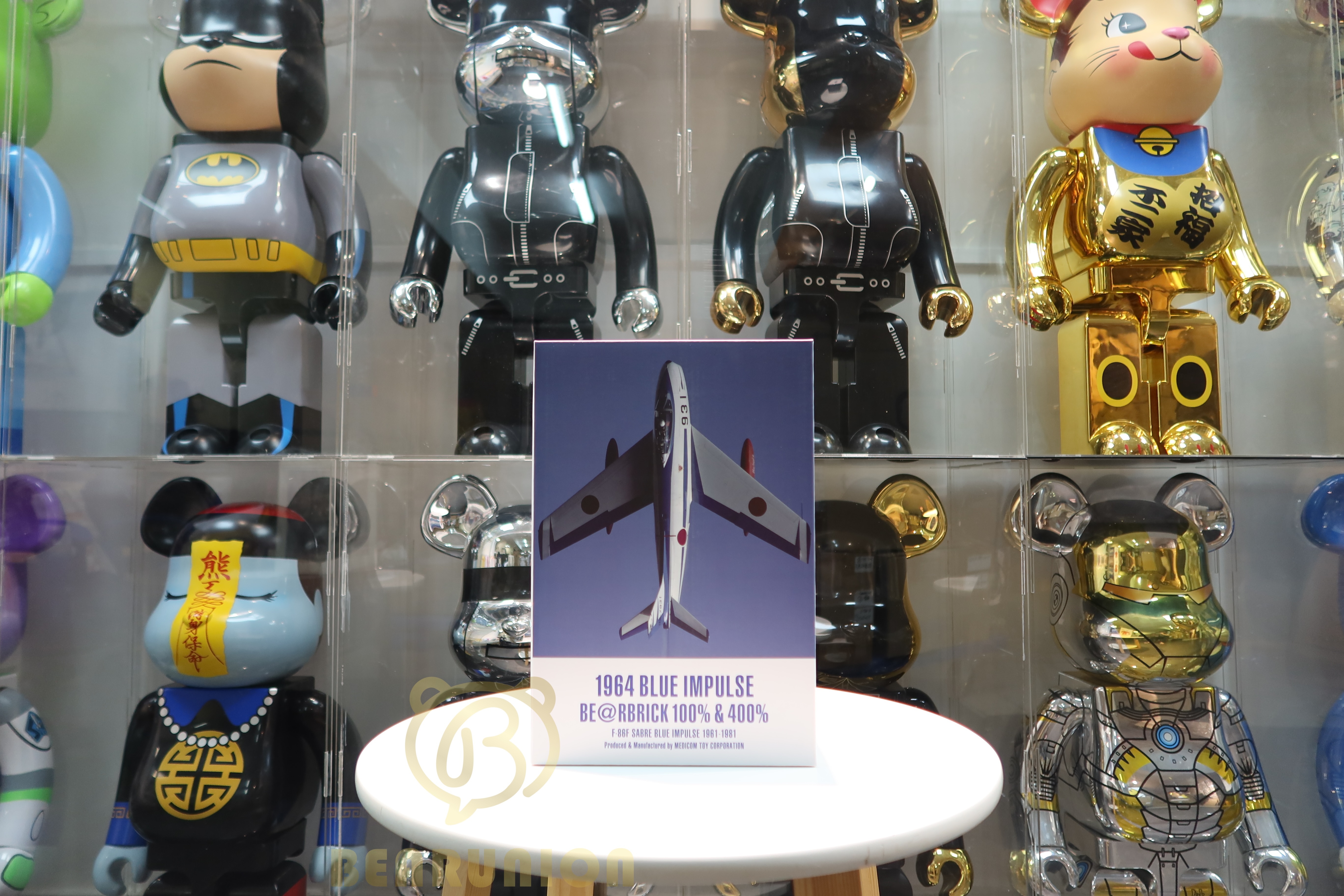 1964ブルーインパルスBE@RBRICK100%＆400% 1964 BLUE IMPULSE BE@RBRICK 100% & 400%