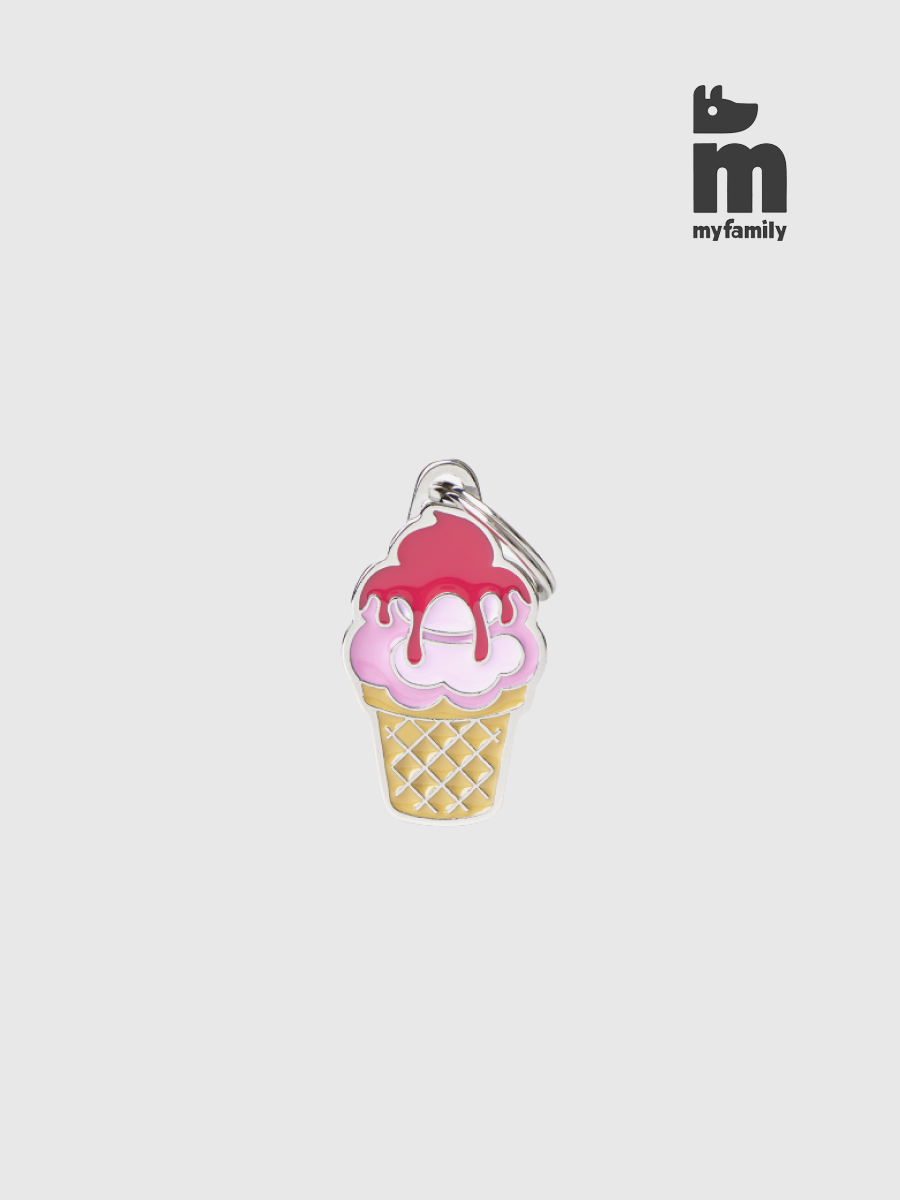 【澳洲EZYDOG】MyFamily客製名牌 食物系列｜冰淇淋