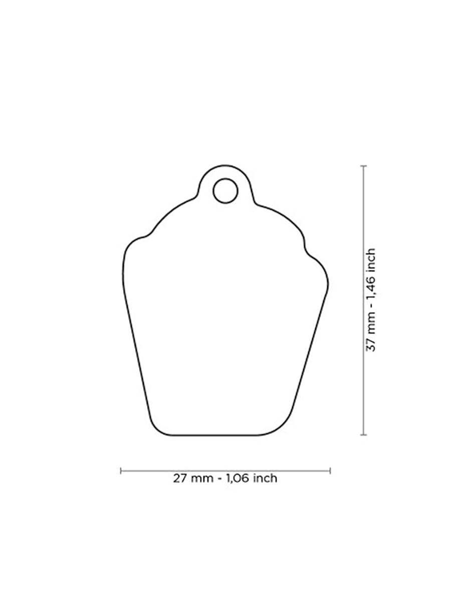 【澳洲EZYDOG】MyFamily客製名牌 食物系列｜爆米花