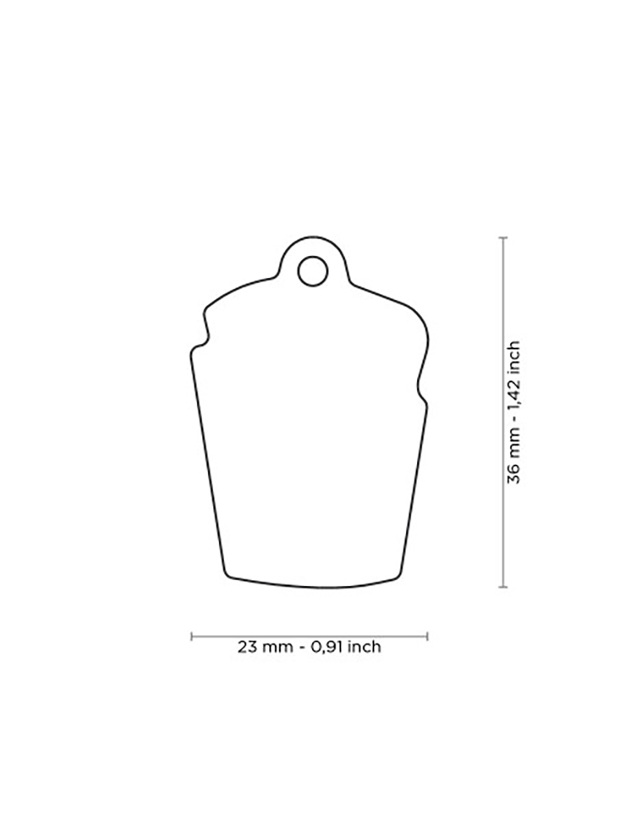 【澳洲EZYDOG】MyFamily客製名牌 食物系列｜薯條