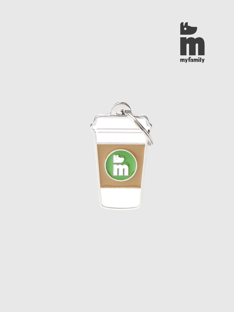 【澳洲EZYDOG】MyFamily客製名牌 食物系列｜咖啡