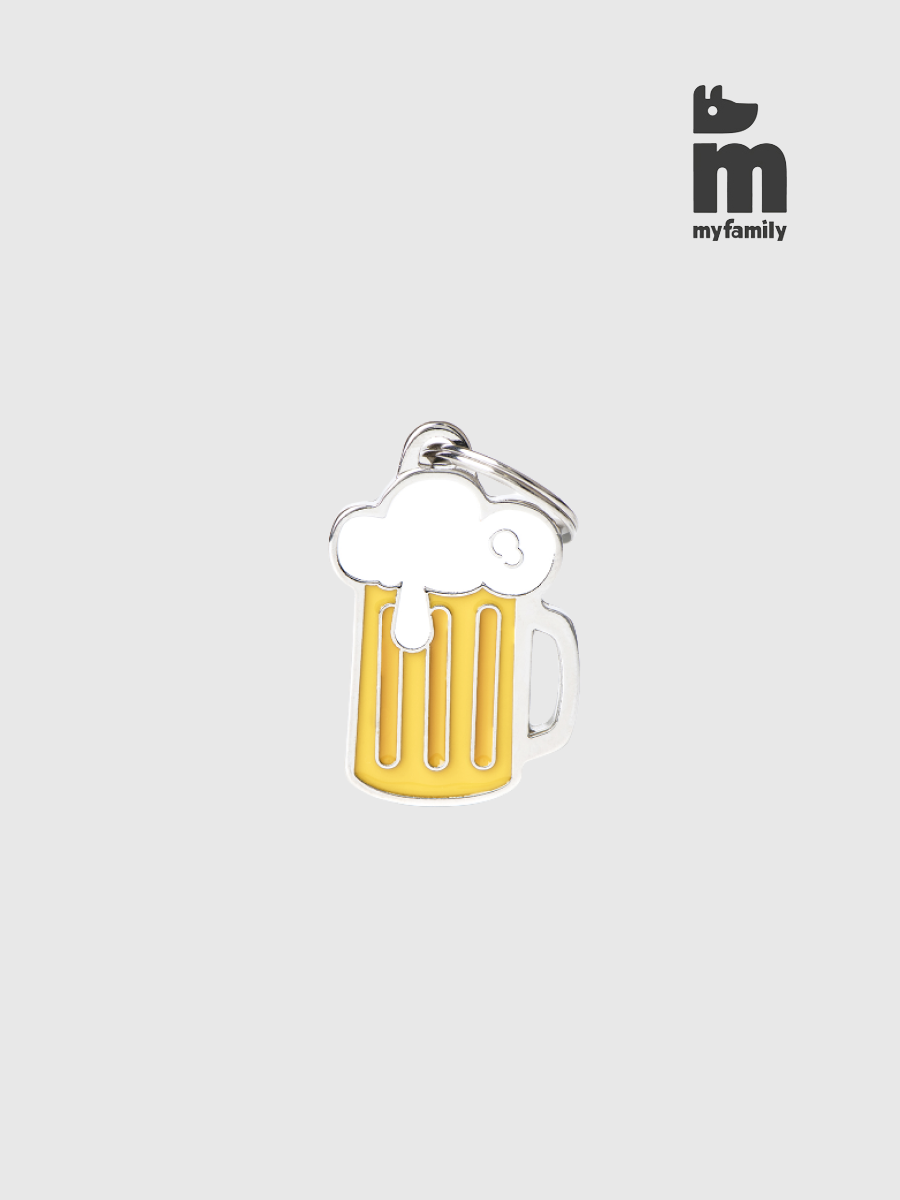 【澳洲EZYDOG】MyFamily客製名牌 食物系列｜啤酒