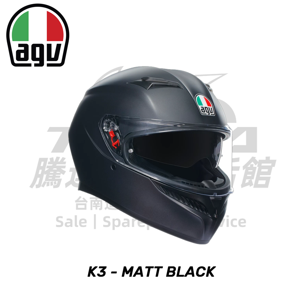 AGV K3 消光黑 全罩式安全帽