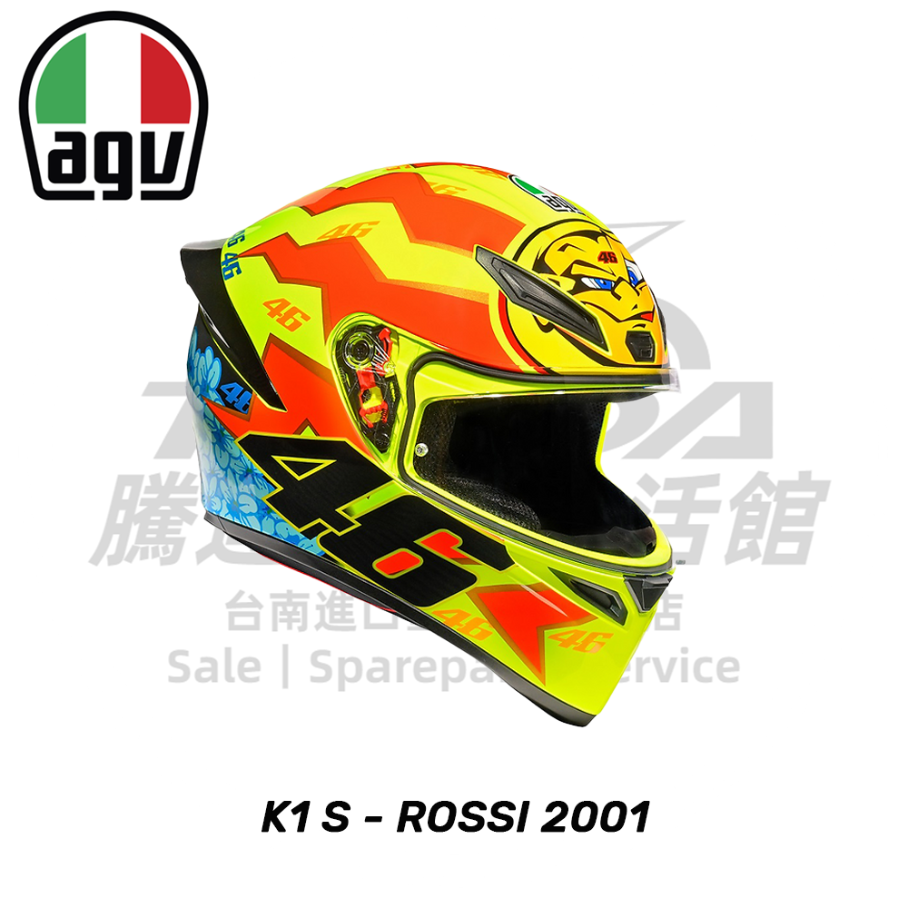 AGV K1 S ROSSI 2001 全罩式安全帽