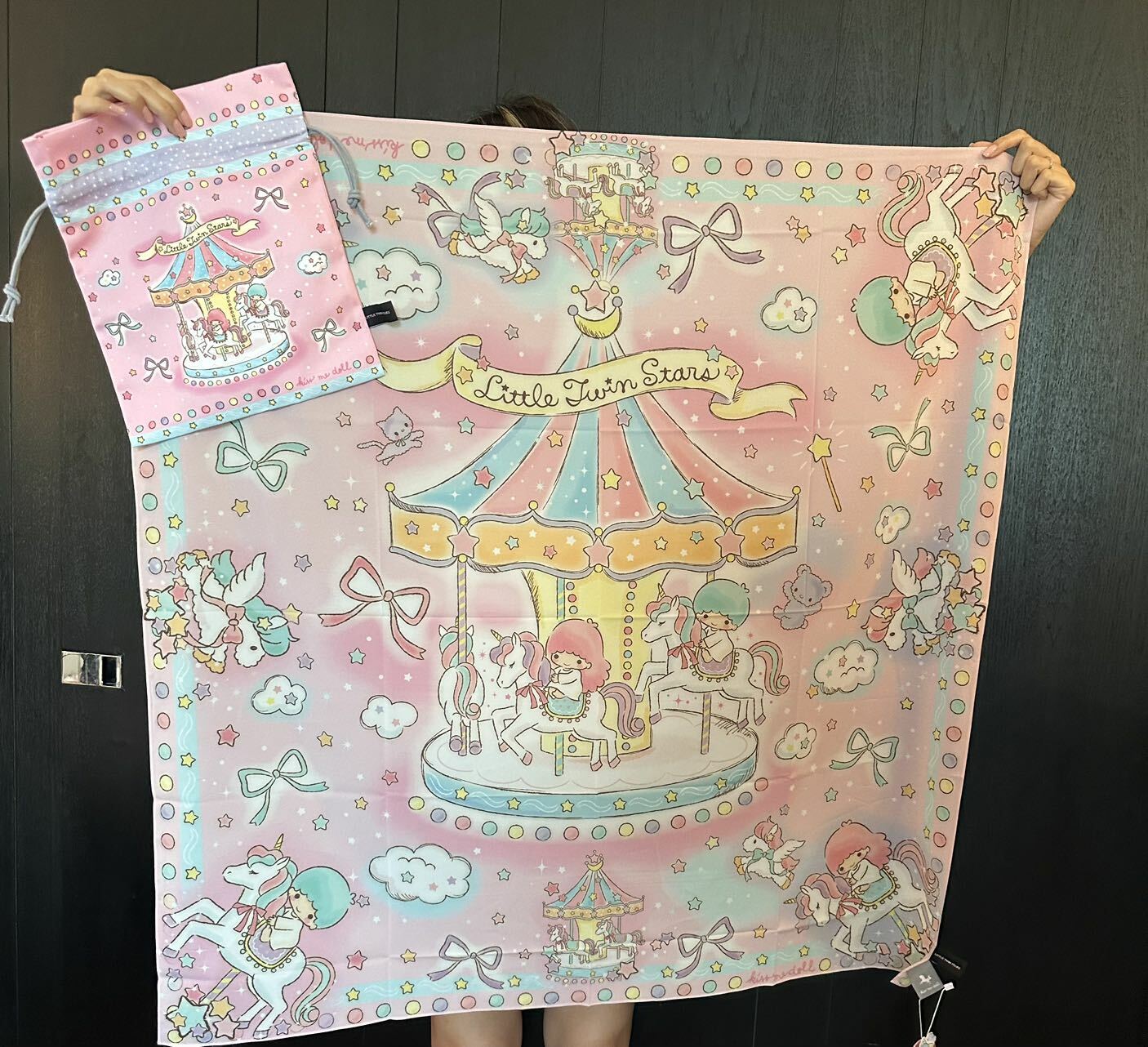 Little twin star 絲巾 -M