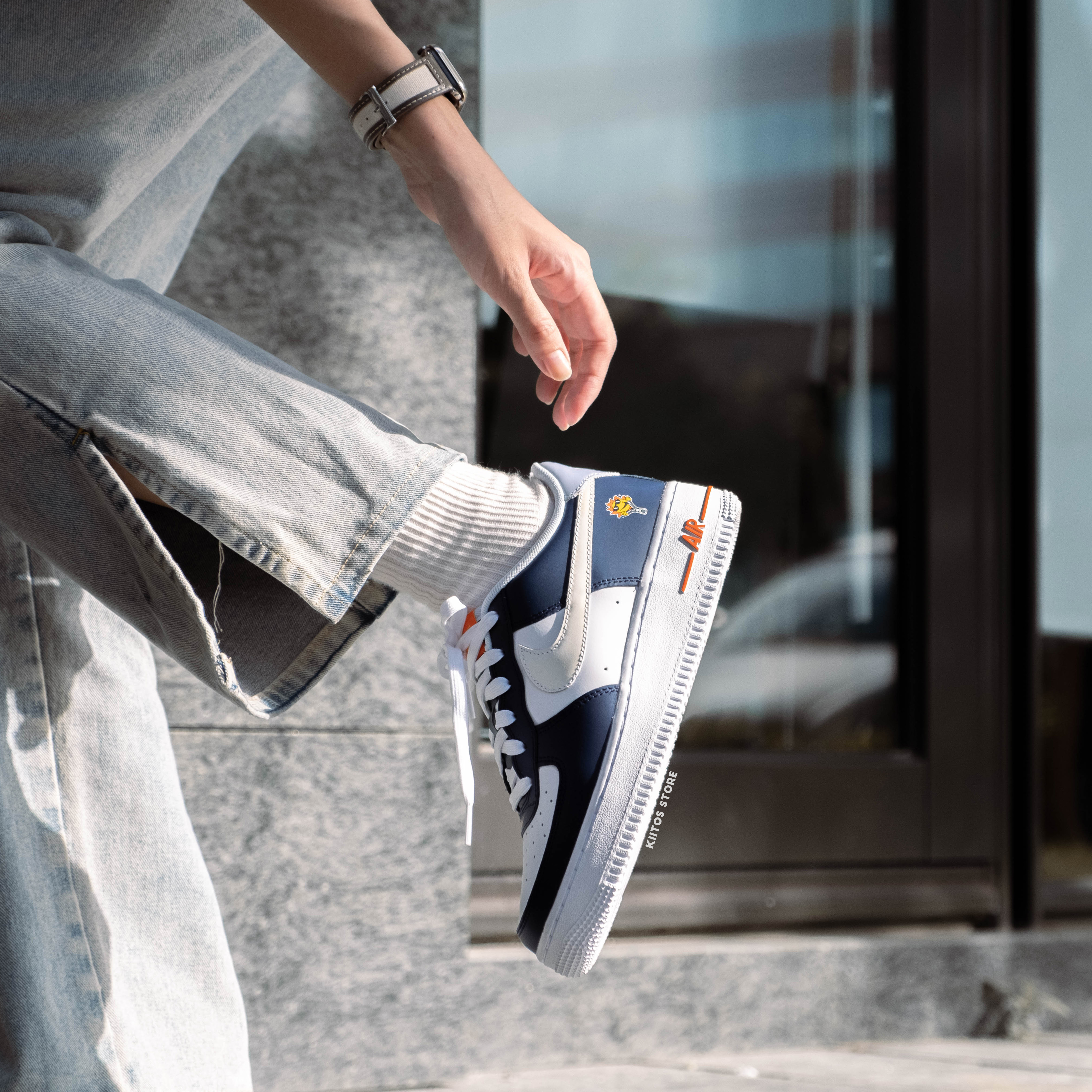 custom color changing air force 1