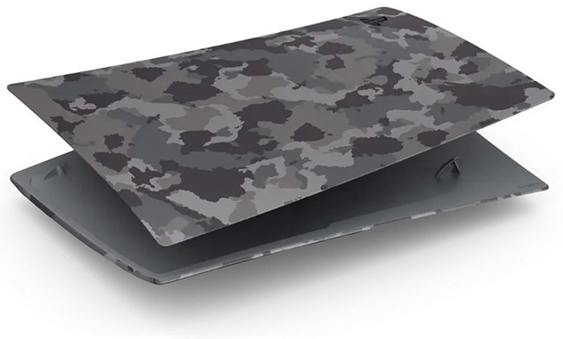 PS5 主機護蓋 深灰迷彩