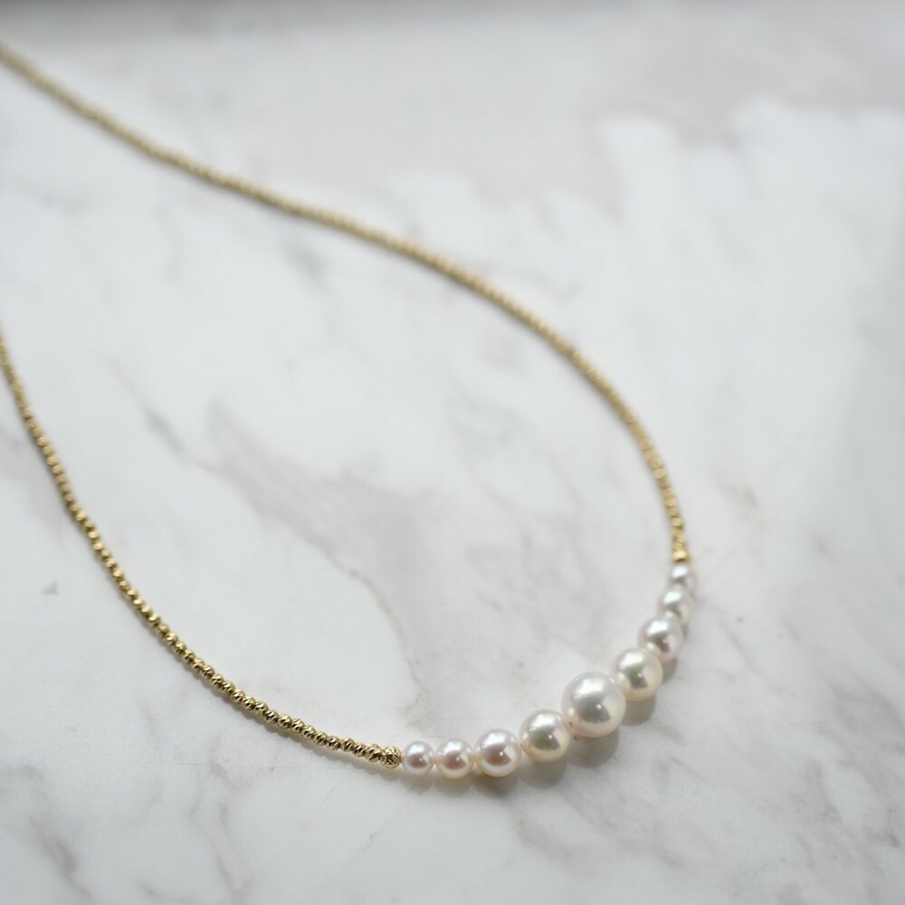 18K Wowa Akoya Pearl Necklace