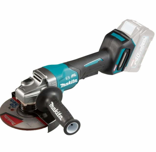 "MAKITA"牧田牌 充電式安全制角向磨光機 (無碳刷)(鋰40V)(淨機)