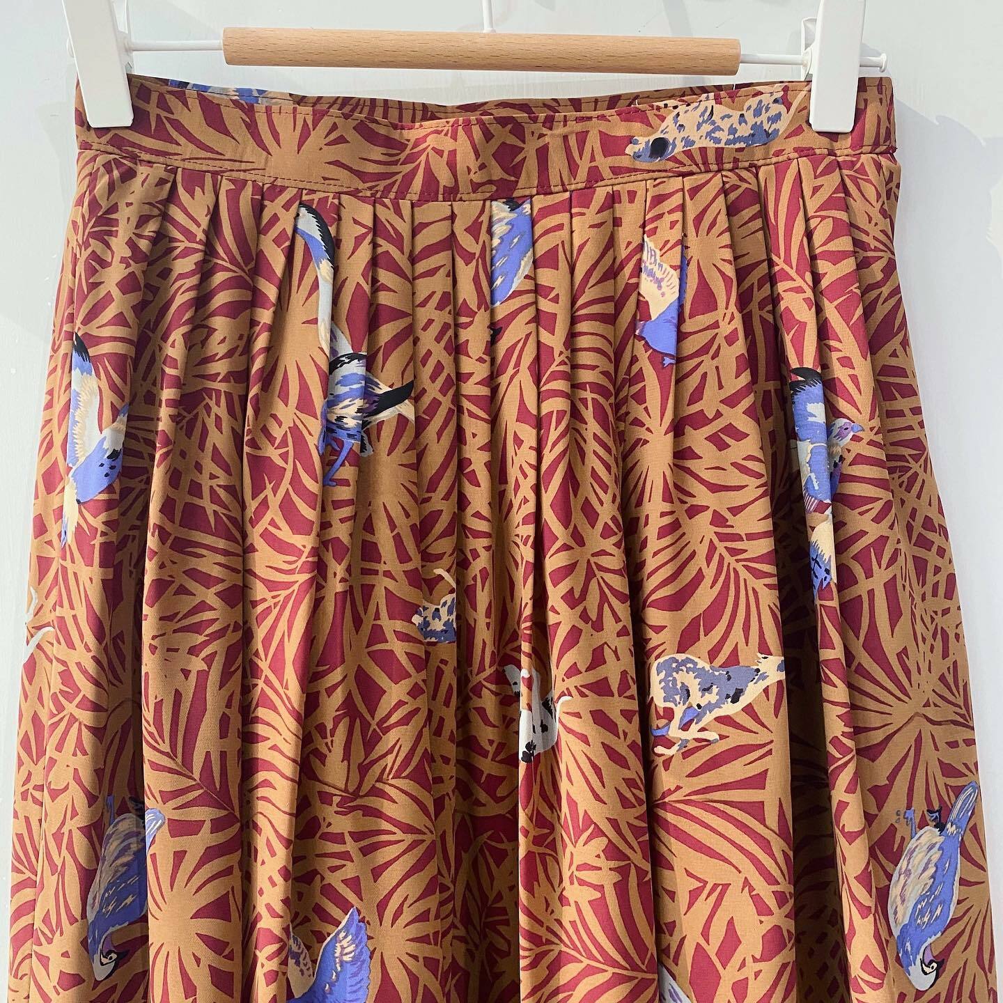 雪紡葉子動物半裙