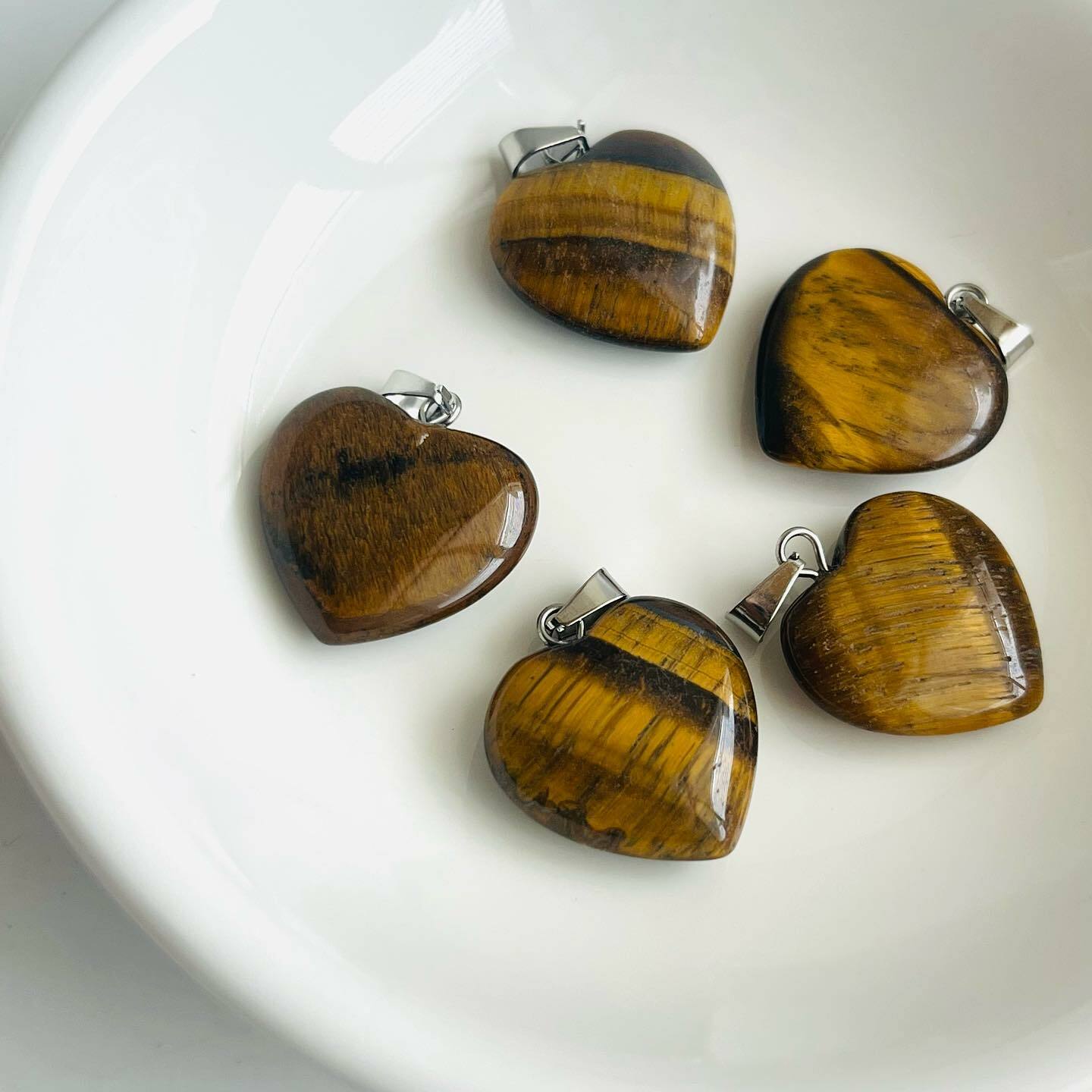 [原石] 虎眼石吊墜