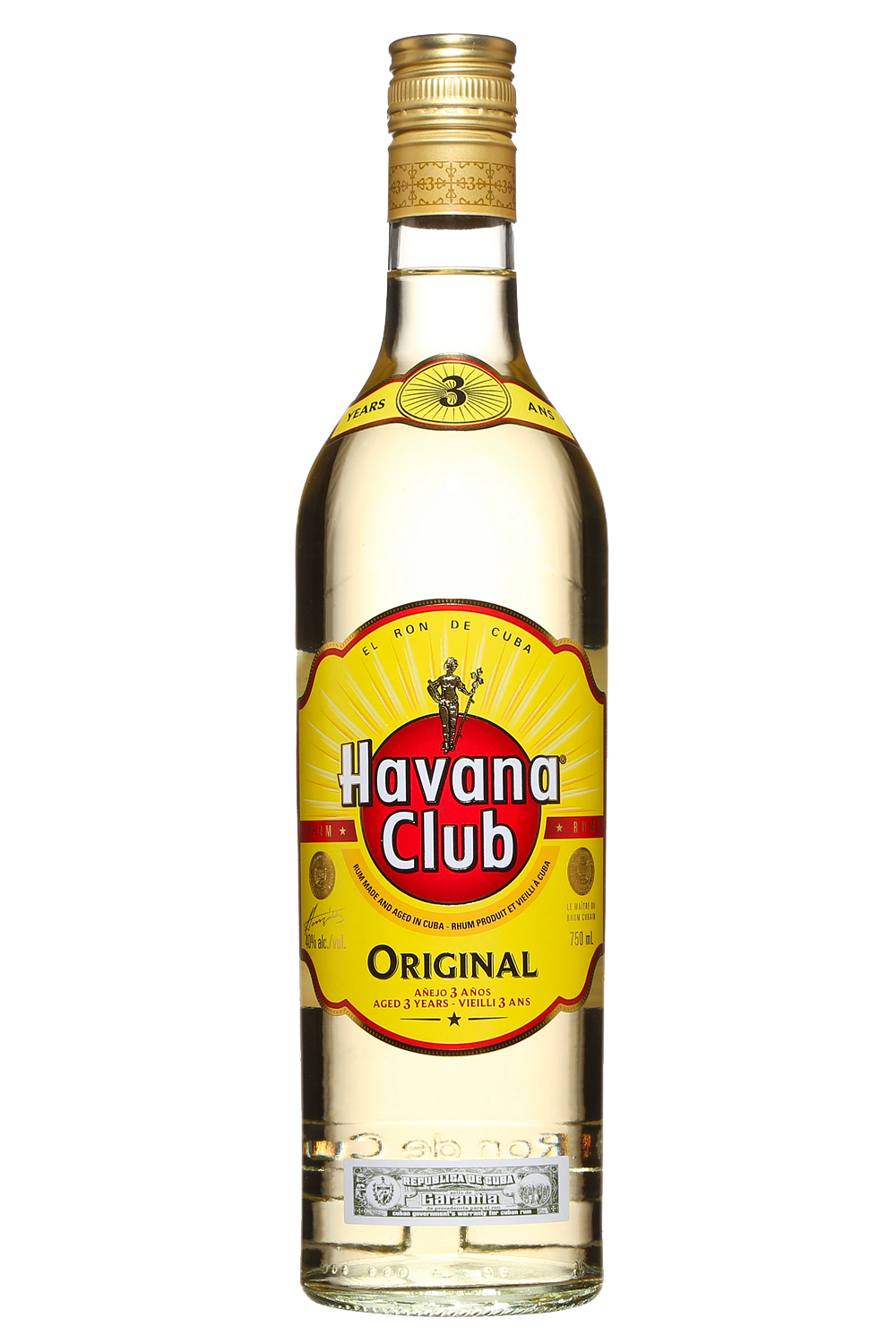 Havana Club 3 Year Old Rum 700mL