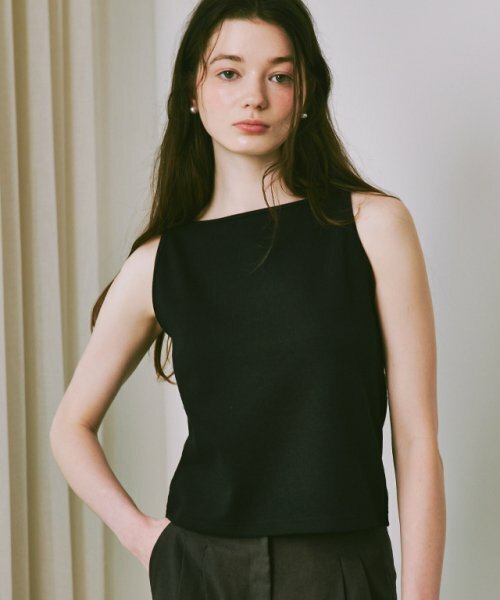 RONRON BOATNECK SLEEVELESS