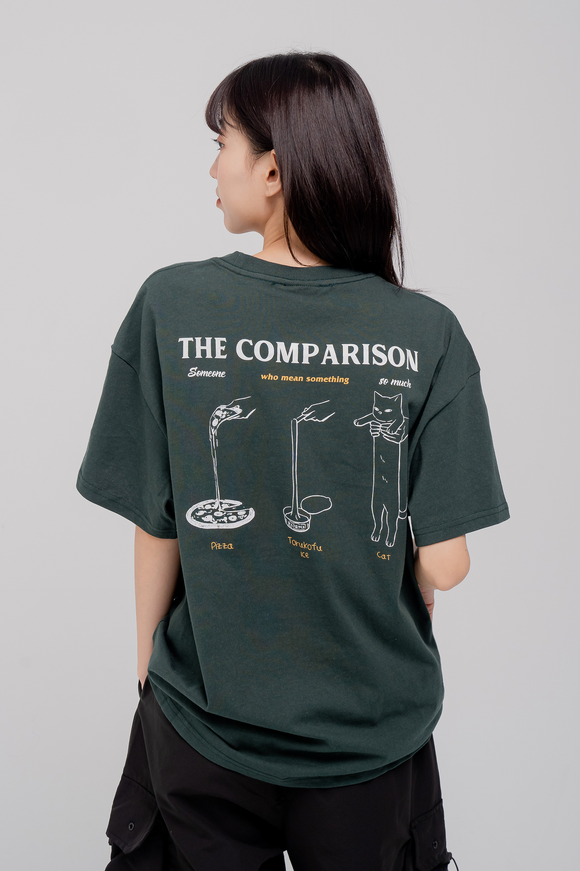 最伸縮自如的生物?是貓!印花短t