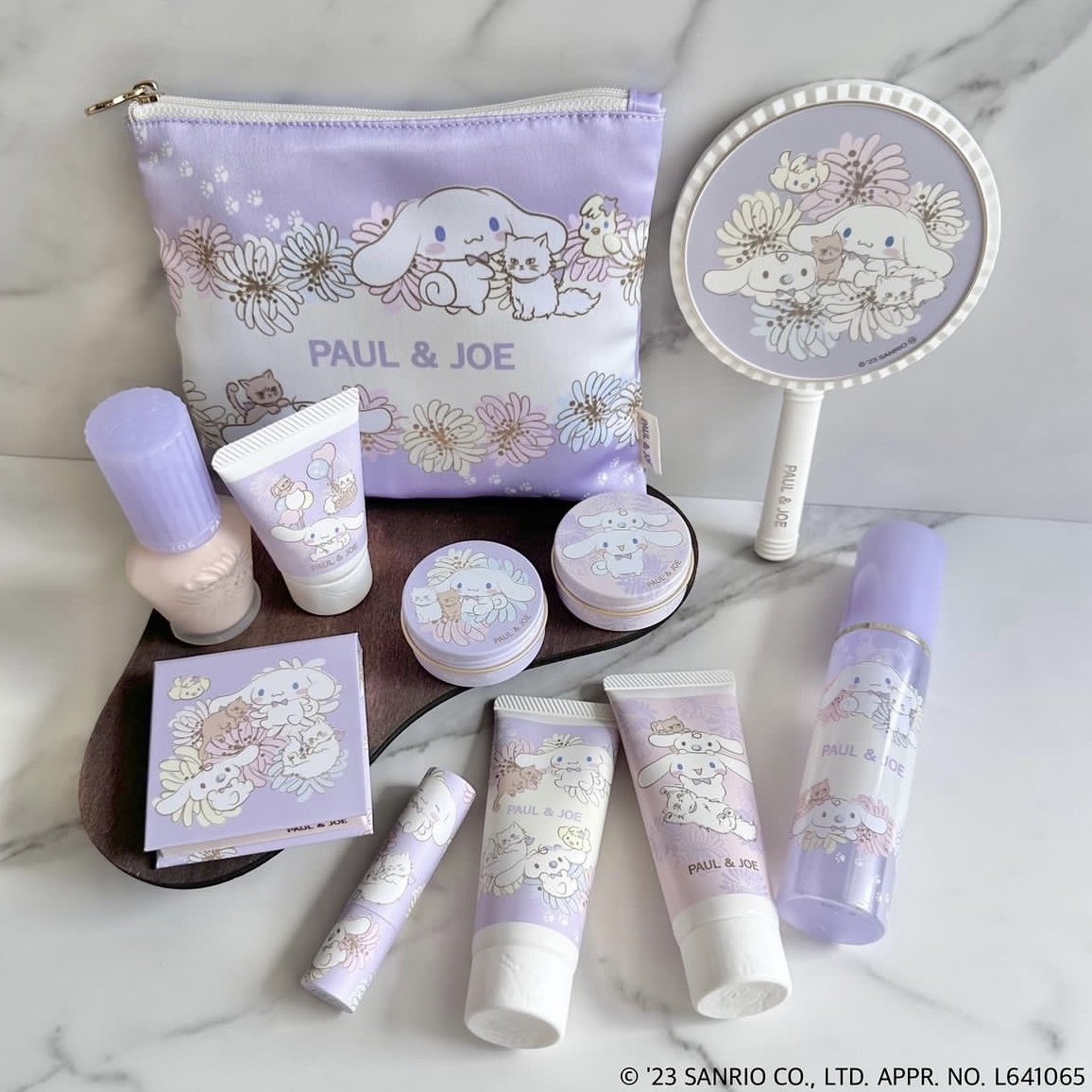 限定] PAUL & JOE BEAUTE x Cinnamoroll 玉桂狗聯乘彩妝&身體產品2023