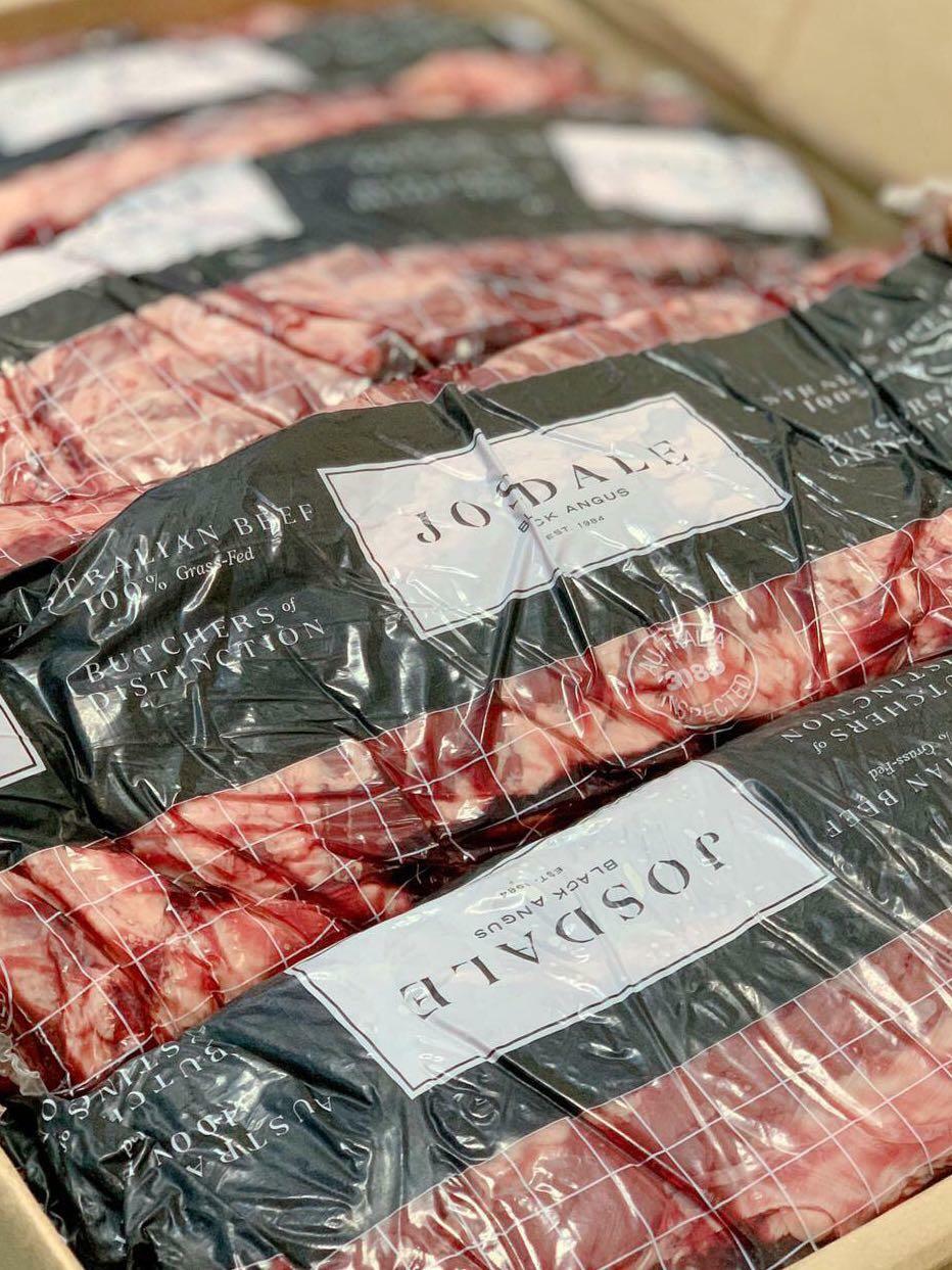 澳洲 黑安格斯 草飼 牛板腱（原條）