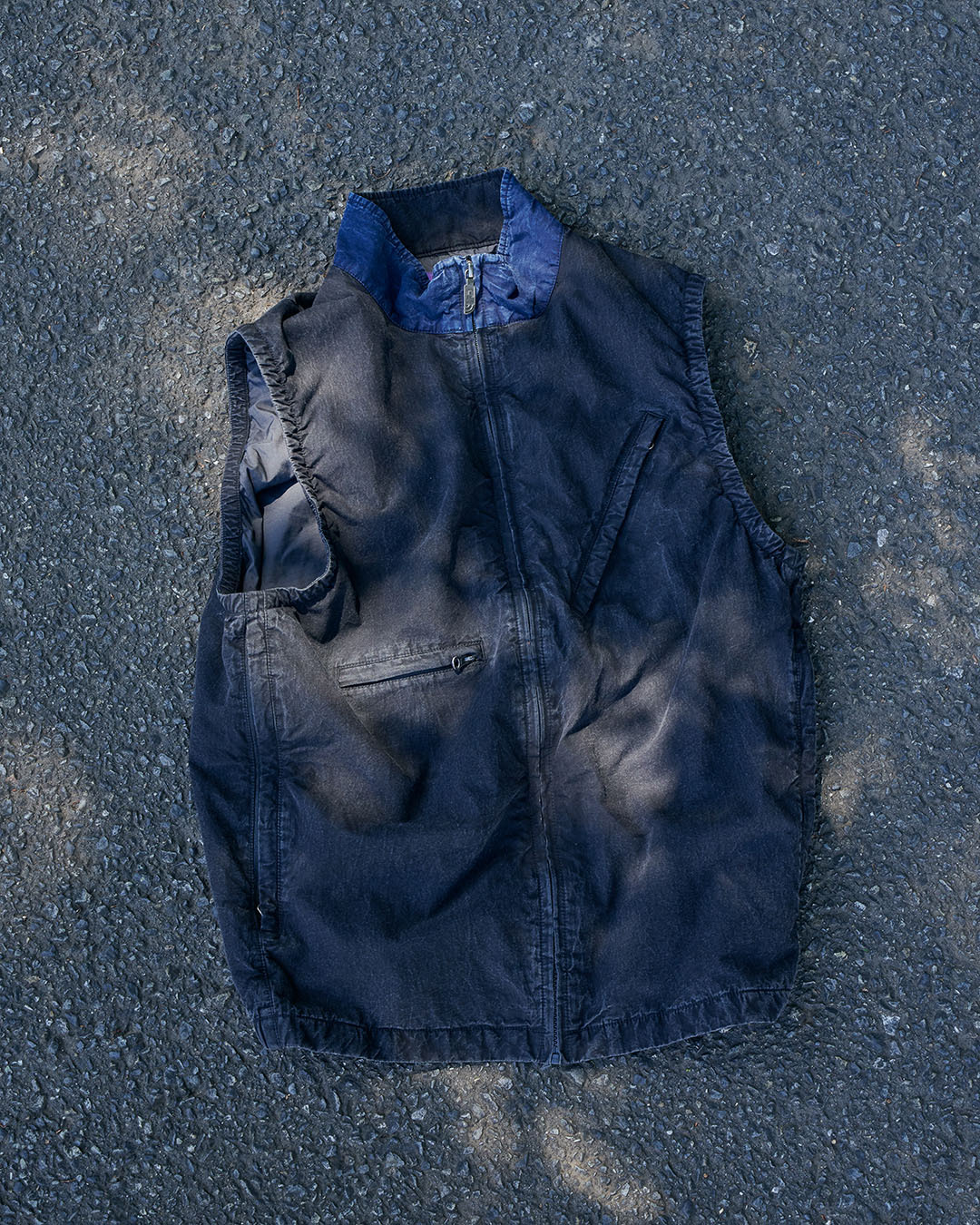 日本TNF 紫標 Indigo Stroll Field Vest 背心