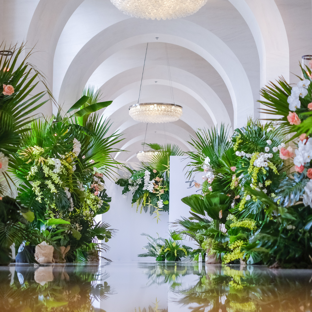 婚禮佈置｜巧偶花藝｜萬豪酒店