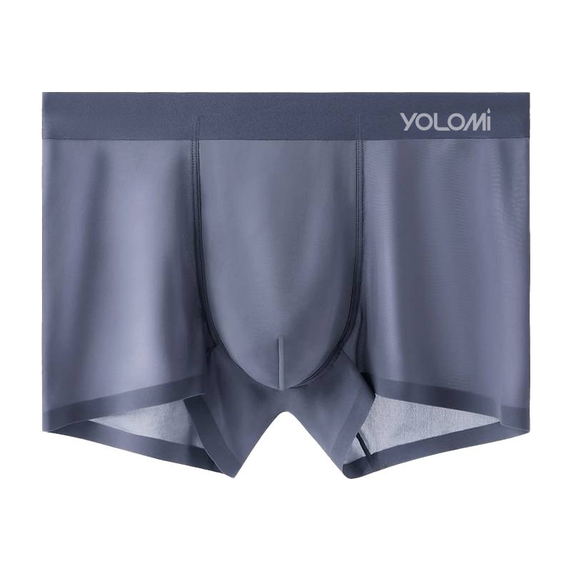 【現貨】Yolomi 100支頂級莫代爾冰絲四角褲  頂級莫代爾  冰絲 石墨烯 內裡 無痕 內褲 四角褲
