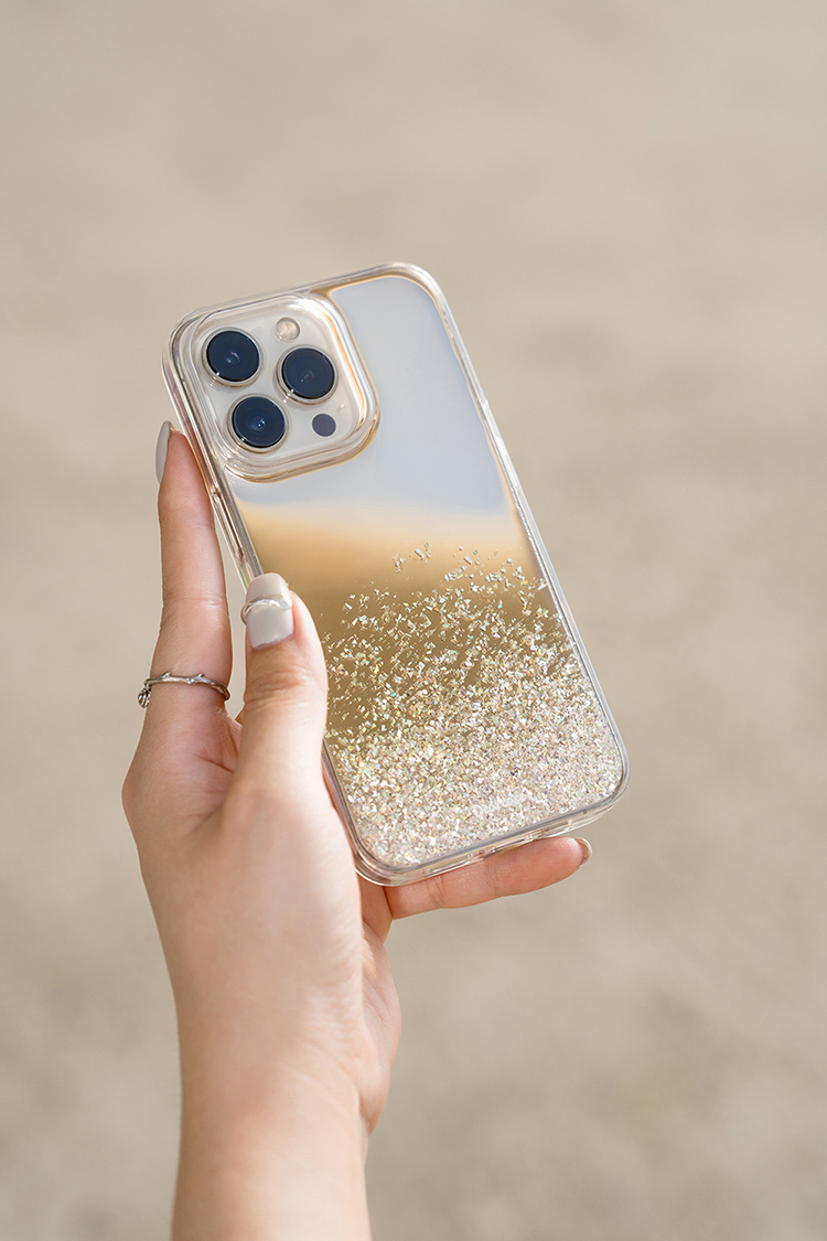 金光閃閃遇見閃耀鏡面殼 - iPhone手機殼