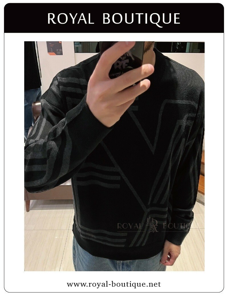 Emporio Armani EA落肩針織衫