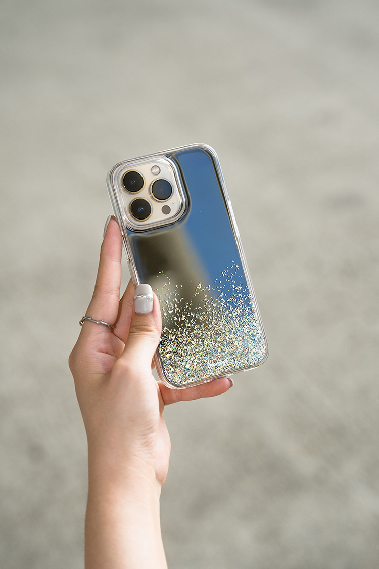 黑光閃閃遇見閃耀鏡面殼 - iPhone手機殼