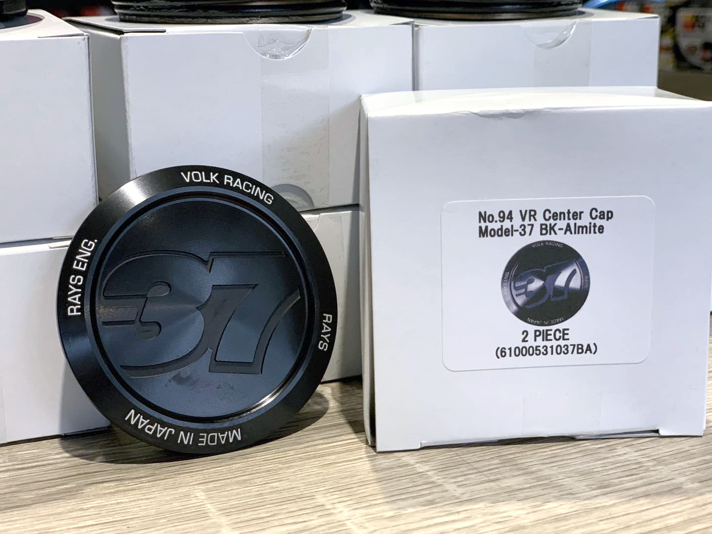 RAYS VR CAP MODEL-37 BK