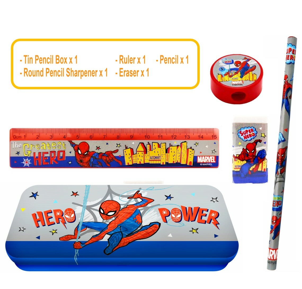 蜘蛛俠 - MARVEl|文具套裝(5P)